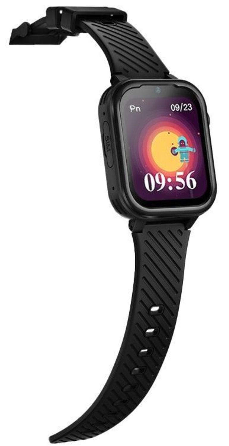 Smartwatch dziecięcy Garett Kids Essa 4G czarny. Smartwatch Garett dziecięcy. Smartwatch Garett z GPS. Dziecięcy Garett z rozmowami. Zegarek smartwatch dla dzieci. Przycisk SOS. Idealny prezent dla dziecka (2).jpg